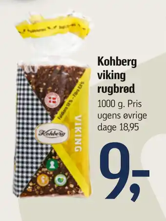 Føtex Kohberg viking rugbrød tilbud