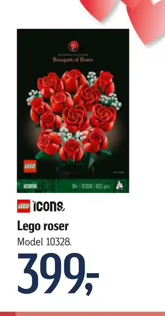 Føtex Lego roser tilbud