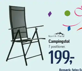 Føtex Campingstol tilbud