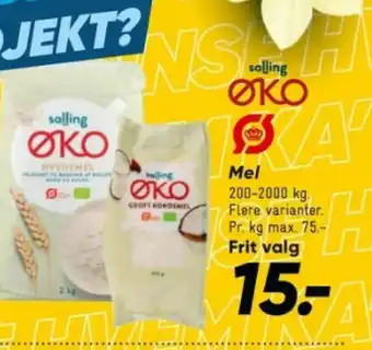 Bilka Mel tilbud