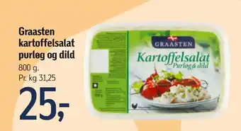 Føtex Graasten kartoffelsalat purløg og dild tilbud