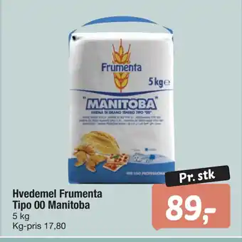 Hvedemel Frumenta Tipo 00 Manitoba