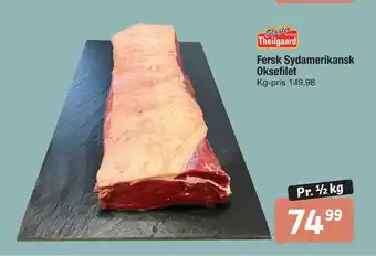 Fakta Tyskland Fersk Sydamerikansk Oksefilet tilbud