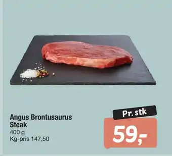 Fakta Tyskland Angus Brontusaurus Steak tilbud