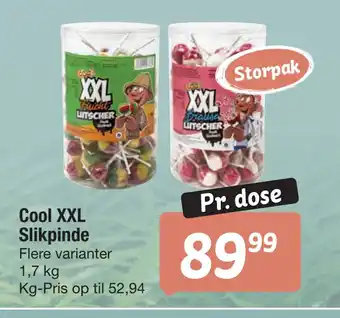 Fakta Tyskland Cool XXL Slikpinde tilbud