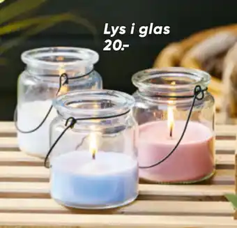Bilka Lys i glas tilbud