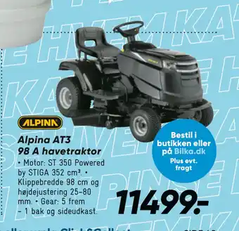 Bilka Alpina AT3 98 A havetraktor tilbud