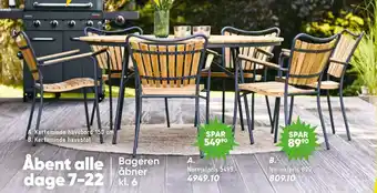 Bilka Kerteminde havebord tilbud