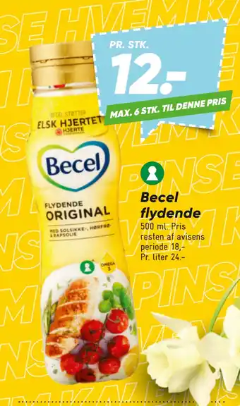 Bilka Becel flydende tilbud