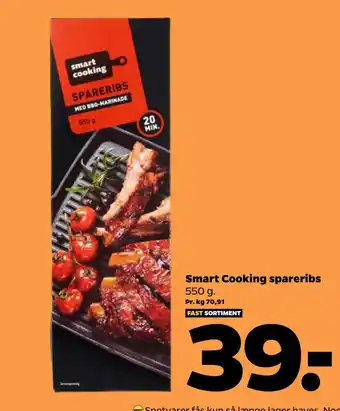 Netto Smart Cooking spareribs tilbud