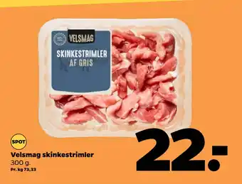 Netto Velsmag skinkestrimler tilbud