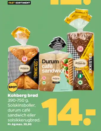 Netto Kohberg brød tilbud