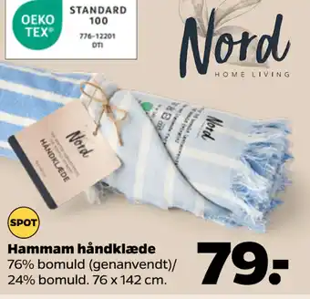 Netto Hammam håndklæde tilbud