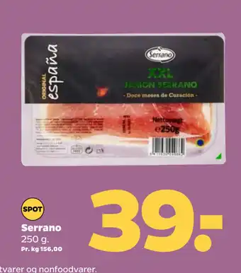 Netto Serrano tilbud