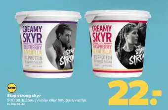 Netto Stay strong skyr tilbud