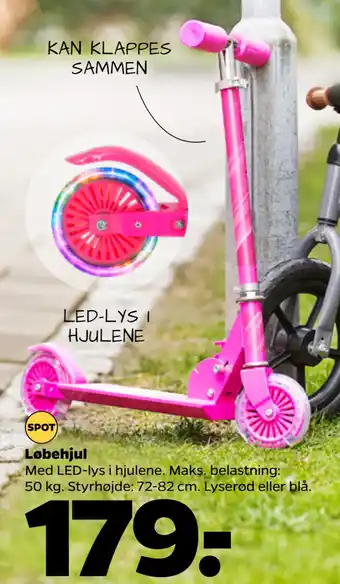 Netto Løbehjul tilbud
