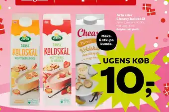 SuperBrugsen Arla eller Cheasy koldskål tilbud