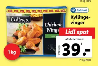 Lidl Kyllingevinger tilbud