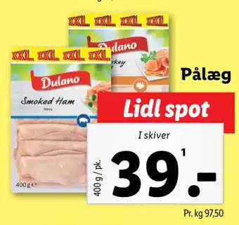 Lidl Pålæg tilbud