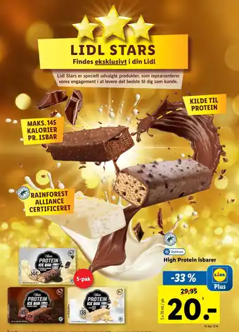 Lidl High Protein isbarer tilbud