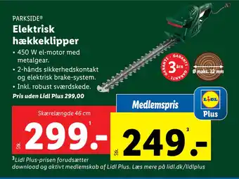 Lidl Elektrisk hækkeklipper tilbud