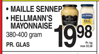 ABC Lavpris MAILLE SENNEP • HELLMANN’S MAYONNAISE tilbud