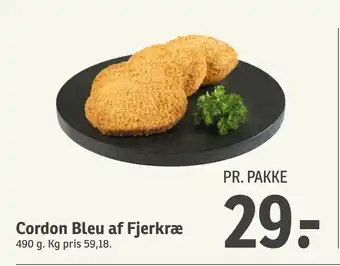 SPAR Cordon Bleu af Fjerkræ tilbud