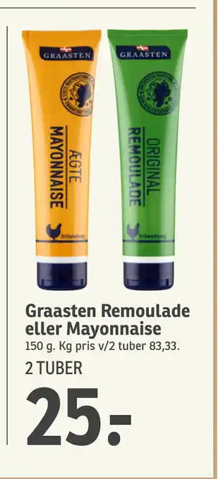 SPAR Graasten Remoulade eller Mayonnaise tilbud