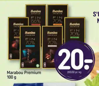 Rema 1000 Marabou Premium 100 g tilbud