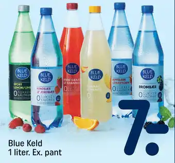 Rema 1000 Blue Keld 1 liter. Ex. pant tilbud