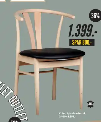 My Home Coint Spisebordsstol tilbud