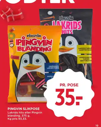 PINGVIN SLIKPOSE