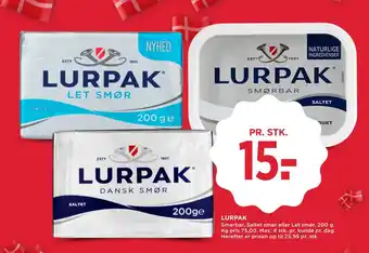 MENY LURPAK tilbud