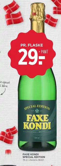 MENY FAXE KONDI SPECIAL EDITION tilbud
