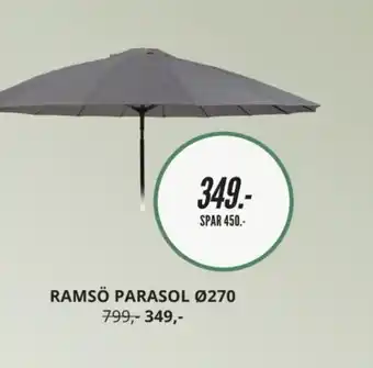 My Home RAMSÖ PARASOL Ø270 tilbud