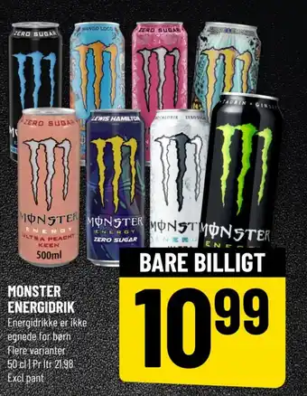 Løvbjerg MONSTER ENERGIDRIK tilbud