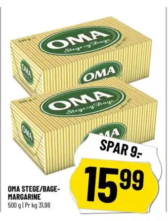 Løvbjerg OMA STEGE/BAGE- MARGARINE tilbud