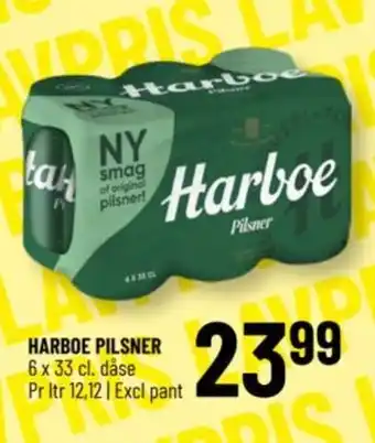 Løvbjerg HARBOE PILSNER tilbud