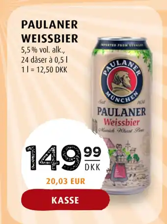 Scandinavian Park PAULANER WEISSBIER tilbud
