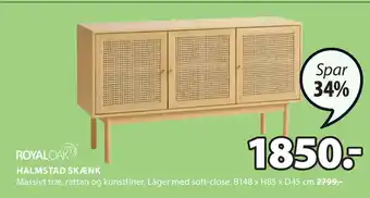 JYSK HALMSTAD SKÆNK tilbud