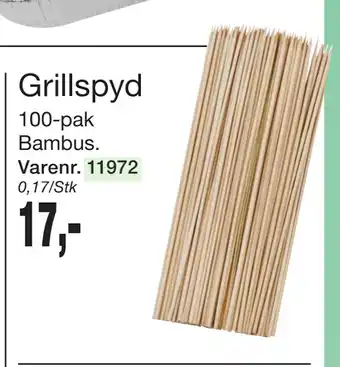 Harald Nyborg Grillspyd tilbud