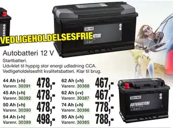 Harald Nyborg Autobatteri 12 V tilbud