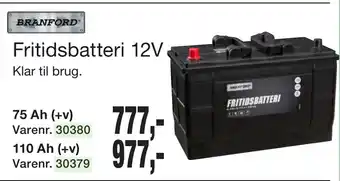 Harald Nyborg Fritidsbatteri 12V tilbud