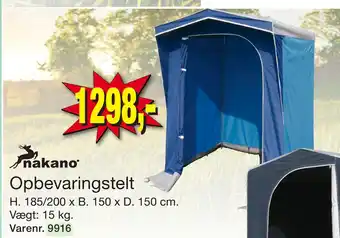 Harald Nyborg Opbevaringstelt tilbud