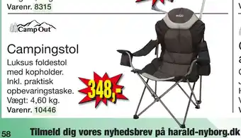 Harald Nyborg Campingstol tilbud