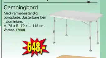 Harald Nyborg Campingbord tilbud