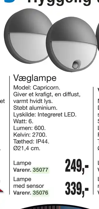 Harald Nyborg Væglampe tilbud