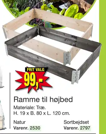 Harald Nyborg Ramme til højbed tilbud