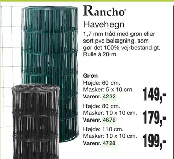 Harald Nyborg Havehegn tilbud