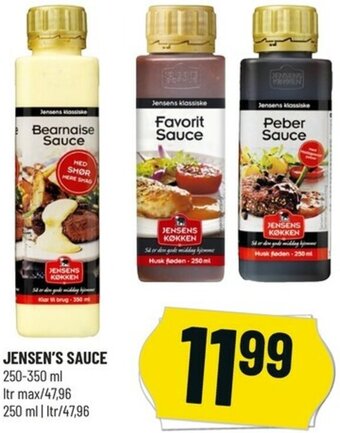 Løvbjerg Jensen's Sauce 250-350 ml tilbud